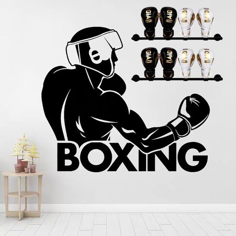 Boxing Wall Mount Storage Rack，boxing Gloves Dryer，2-Pcs Set,for Gym Home Training Room Shopping Center in Saudi Arabia