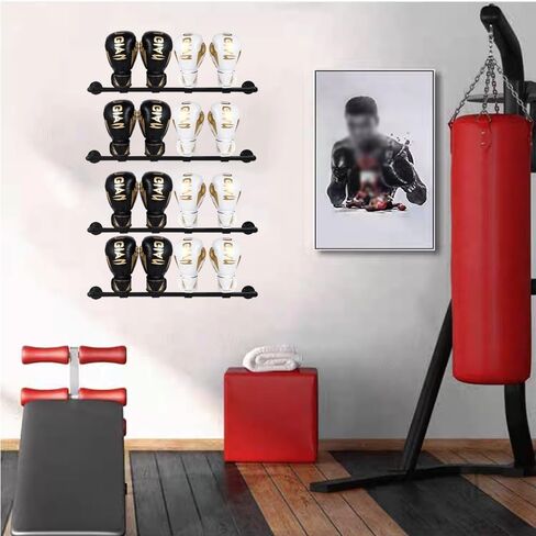 Boxing Wall Mount Storage Rack，boxing Gloves Dryer，2-Pcs Set,for Gym Home Training Room Shopping Center in Saudi Arabia