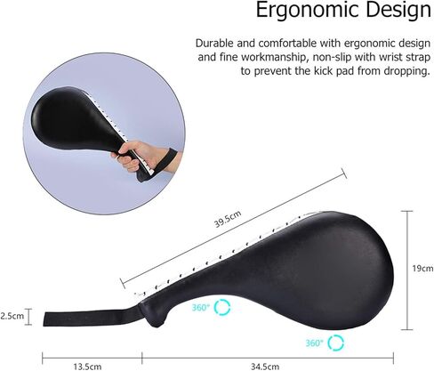 Takwondo Target, Taekwondo Double Kick Pad Kickboxing Striking Pad TKD Kicking Applicable in Batting Practice of Taekwondo Martial Art Etc Almohadillas De Taekwondo in Saudi Arabia