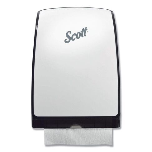 Kimberly-Clark 34830 Slimfold Towel Dispenser, 9 7/8w x 2 7/8d x 13 3/4h, White in Saudi Arabia