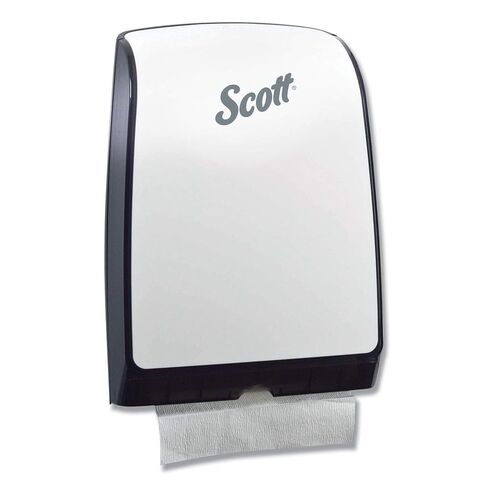Kimberly-Clark 34830 Slimfold Towel Dispenser, 9 7/8w x 2 7/8d x 13 3/4h, White in Saudi Arabia