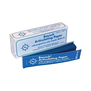 Bausch .008 بوصة (200 ميكرون) شرائط ورقية مفصلية زرقاء، 300 كتاب شرائط مثقبة. #BK-05 in Kuwait