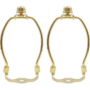 حاملات قيثارة مصباح مقاس 5 بوصات مع قواعد سرج قابلة للفصل، ودعامة خفيفة مع سرج قيثارة قياسي ونهاية مصباح، وعبوتان من ملحقات الإضاءة DIY (نحاس، 5 بوصات) in Kuwait