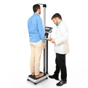 Adamson M1 Medical Digital Scale – 440 lb / 200 kg Capacity – BMI & Weight Measurement with Height – Professional for Home, Hospital, & Physicians – Heavy Duty in Kuwait