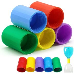 10 PCS Tornado Maker Bottle to Bottle Transfer Connector, Tornado Tube Bottle Connectors, Water Vortex Making Connector for Science Experiments Test in Kuwait