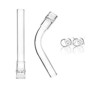 2 pcs Solo Glass Tube Stem Set -110mm Straight & Curved for Steam Chemistry, Air Drying, and Lab Applications in Kuwait