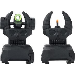 Flip Up Sights Polymer Fiber Optic Sights for Picatinny in Saudi Arabia