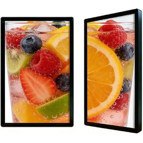 Commercial Digital Signage & Ultra-Thin Advertising Screen, 1920x1080 IPS LCD Display Easy Setup, USB HDMI Input, with Remote Publishing Touchable-23.8" in Kuwait