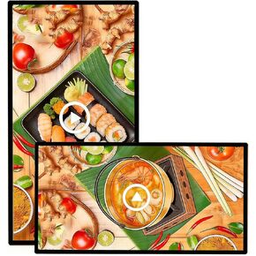 Commercial Advertising Player, Easy Setup Digital Signage, Supports Video & Image Looping, Perfect for Home, Store, Restaurant & Retail Advertising Display Non-Touch-13.3" in Kuwait