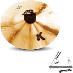 Avedis Zildjian Company Zildjian K0930 8inch K Custom Dark Splash Drumset Paper Thin Cymbal Soft Vol With ZKEY in Kuwait