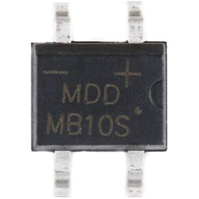 MB2S MB6F MB6S MB8S MB10F MB10S MB10 MBS Bridge Rectifier SMD Diode IC 50Pcs(MB10F) in Saudi Arabia