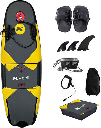 12KW Electric Surfboard,32MPH Top Speed & Max 286LBS Load, 50min Water Electric Surfboard for Adult, IP67 Waterproof, Power & Performance for a Thrilling Ride, Ship from US in Saudi Arabia