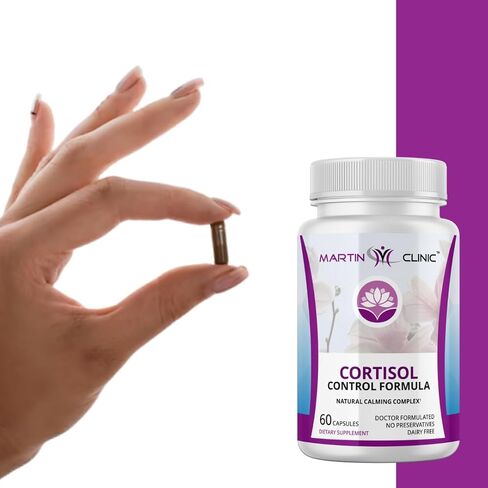 Cortisol Stress Balance + Calm Recovery — Daily Support for Healthy Stress Response & Emotional Stability — 90 Capsules in Saudi Arabia