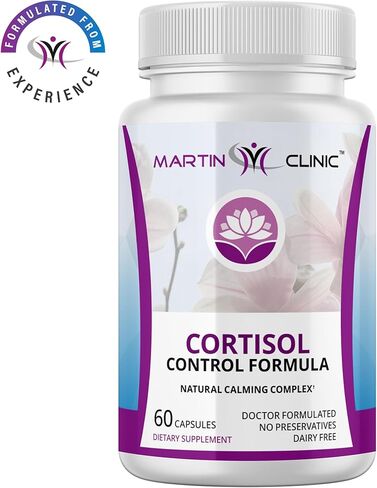 Cortisol Stress Balance + Calm Recovery — Daily Support for Healthy Stress Response & Emotional Stability — 90 Capsules in Saudi Arabia