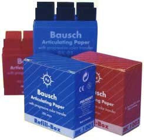 Bausch Extra-Thin .0016" (40 microns) Blue Articulating Paper, 16 mm x 15 meter Roll. #BK-13 in Saudi Arabia
