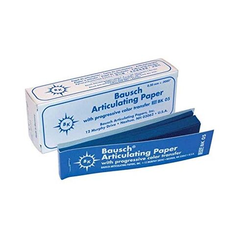 Bausch .008 بوصة (200 ميكرون) شرائط ورقية مفصلية زرقاء، 300 كتاب شرائط مثقبة. #BK-05 in Kuwait