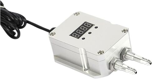 محول الضغط التفاضلي ذو الضغط المنخفض لمستشعر الضغط التفاضلي بشاشة LED/LCD للرياح (شاشة LCD 4-20MA، 0 إلى 50Kpa) in Saudi Arabia