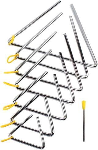 Alloy Triangular Music Instrument Suitable for Development Programs Groups and Percussion Ensembles Training Beginner Percussion Instruments in Saudi Arabia