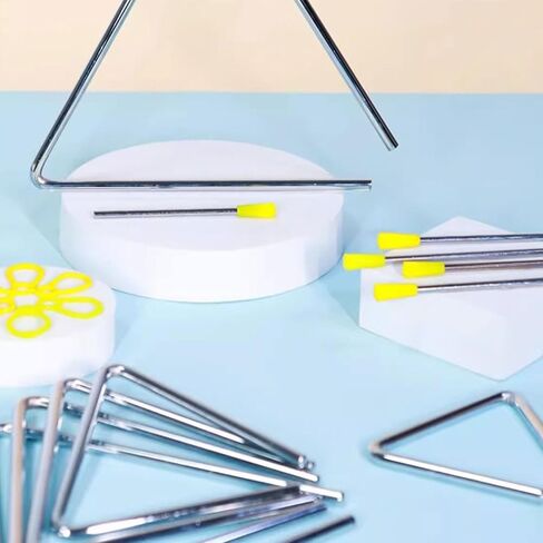 Alloy Triangular Music Instrument Suitable for Development Programs Groups and Percussion Ensembles Training Beginner Percussion Instruments in Saudi Arabia