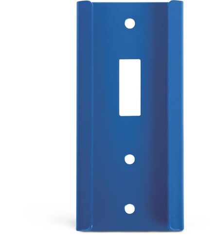 Medline Suction Canister Wall Mounts, Blue Aluminum, Universal Single Canister Design, Pre-Drilled, Powder-Coat Finish, Case of 20 Each in Saudi Arabia