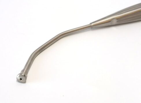 Suction Tube Stainless Steel Medical Instrument 27 Cm Long with Detachable Adapter, which is Designed to be Easy to use for All Veterinarians. in Kuwait