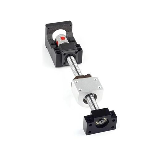 الكرة اللولبية SFU2004 L = 1200mm-2550mm + HM15-57 الحديد الزهر C7 BF15 + اقتران زهر البرقوق XB30 * 40 + اقتران 20H (2350 مم) in Saudi Arabia