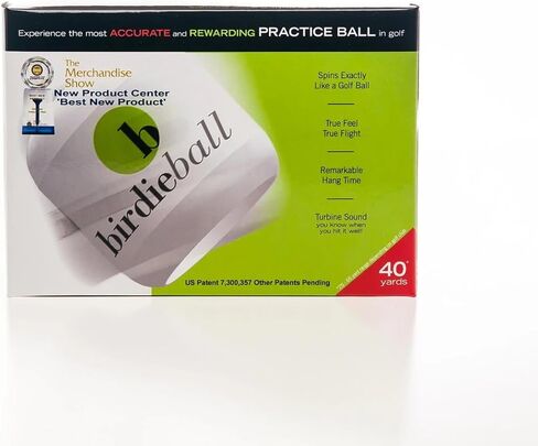 مجموعة BirdieBall Hitting Turf/StrikePad مع 12 كرة جولف محدودة للتدريب على الطيران in Kuwait