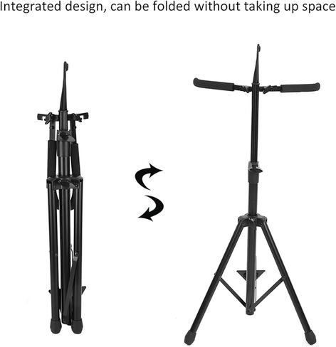 CHICIRIS Cello Foldable Stand FL‑14 Durable Tripod Support Musical Instrument 57.1in for Cellists on the Go in Saudi Arabia