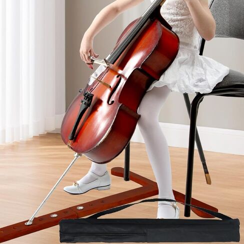 Cello Endpin Anchor Stopper Stand Holder Floor Protector Instrument Accessories for Performance Player- Dark Brown in Saudi Arabia