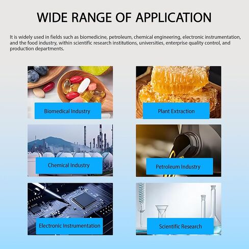 High Temp Circulator Oil/Water Bath, 50L 220V 4.6KW Thermostatic Oil Circulator with Precise Temperature Control & Dual Circulation System, Room Temp 300°C for Lab Reactor, Evaporator in Kuwait