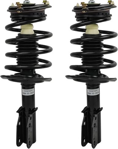 Detroit Axle - Front Struts for 2014-2019 Nissan Sentra Complete 2 Struts with Coil Spring 2015 2016 2017 2018 Replacement Ready Struts Shocks Assembly in Saudi Arabia