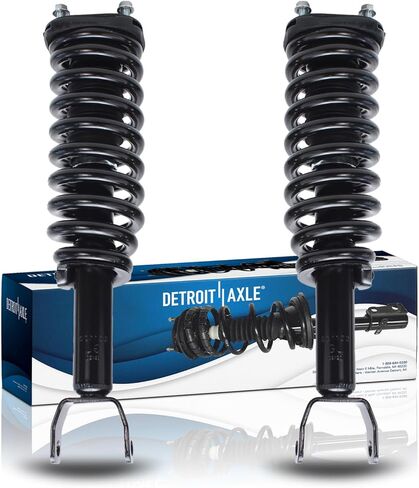 Detroit Axle - Front Struts for 2014-2019 Nissan Sentra Complete 2 Struts with Coil Spring 2015 2016 2017 2018 Replacement Ready Struts Shocks Assembly in Saudi Arabia