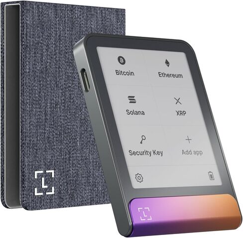 Bundle Ledger Flex (Ferro Fuchsia) وMagnet Folio (Business Charcoal) - أداة التوقيع القياسية الجديدة التي تعمل باللمس لإدارة التشفير الآمن in Kuwait