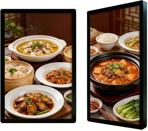 مشغل وسائط الإعلانات الرقمية وشاشة عرض LCD رفيعة للغاية، ولافتة تجارية بدقة 1080 بكسل IPS كاملة الوضوح مع جهاز تحكم عن بعد عبر WiFi، ومدخل USB HDMI، وشاشة مقسمة ذكية غير قابلة للمس-43 in Kuwait