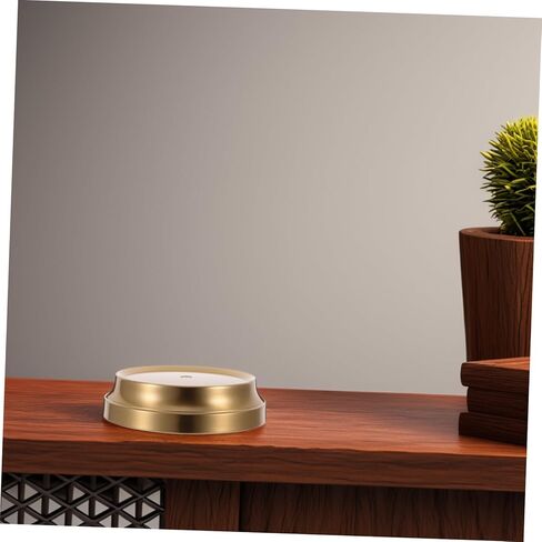 Heavy Duty Rounded Lamp Base Elegant Concave Design Sturdy Iron Chassis for Versatile Desktop Lamp Compatibility for Lighting in Saudi Arabia