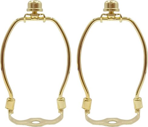 حاملات قيثارة مصباح مقاس 5 بوصات مع قواعد سرج قابلة للفصل، ودعامة خفيفة مع سرج قيثارة قياسي ونهاية مصباح، وعبوتان من ملحقات الإضاءة DIY (نحاس، 5 بوصات) in Kuwait