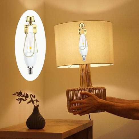 Honoson 2 Pack Gold Lamp Shade Light Bulb Clip Adapter Metal Lampshade Holder Includes Finial and Lampshade Levellers for Replacement Repair DIY Lamp Projects in Saudi Arabia