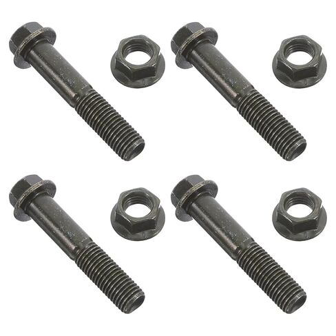 SAFIGLE 4pcs M10x80 Double Ended Threaded Studs Black Oxide Carbon Steel Bolts Heavy Duty Double Head Screw Rods for Industrial Repair and Mechanical Fastening in Saudi Arabia