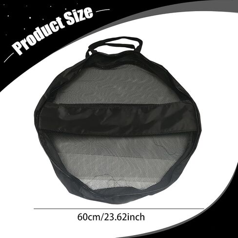 Agility Hoop Storage Bag - 60cm (23.6 inch) Capacity for Exercise Hoops, Portable Oxford Cloth Carrier for Fitness & Gymnastics Equipment in Saudi Arabia