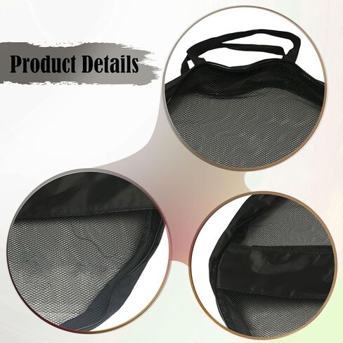 Agility Hoop Storage Bag - 60cm (23.6 inch) Capacity for Exercise Hoops, Portable Oxford Cloth Carrier for Fitness & Gymnastics Equipment in Saudi Arabia