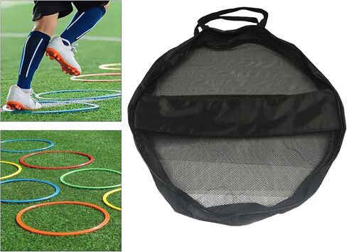 Agility Hoop Storage Bag - 60cm (23.6 inch) Capacity for Exercise Hoops, Portable Oxford Cloth Carrier for Fitness & Gymnastics Equipment in Saudi Arabia