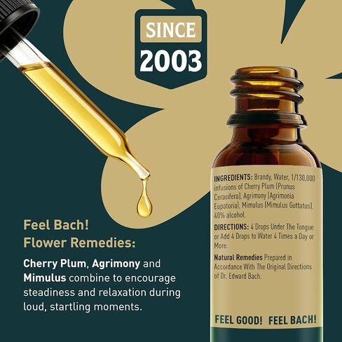 Feel Bach! Sweet Dreams #2 Remedy - Natural Homeopathic Flower Essences for Restful Sleep & Emotional Tension - Reduces Fatigue Vegan, Gluten & Sugar-Free, Non-Habit Forming, 20ml (0.7 fl oz) in Saudi Arabia