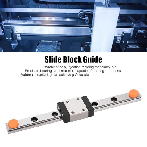 محمل السكك الحديدية الخطية دليل الحركة الخطية الفولاذية MGN7C‑100‑1R مع كتلة النقل كتلة منزلق السكك الحديدية الخطية in Kuwait