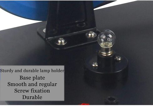 VERIMP Hand-Crank AC and DC Generator Model Physics Faraday Hand-Crank Generator Electromagnetic Electricity Generation Teaching Instrument Hand Cranked AC and DC Generators Wooden Bottom Plate in Kuwait