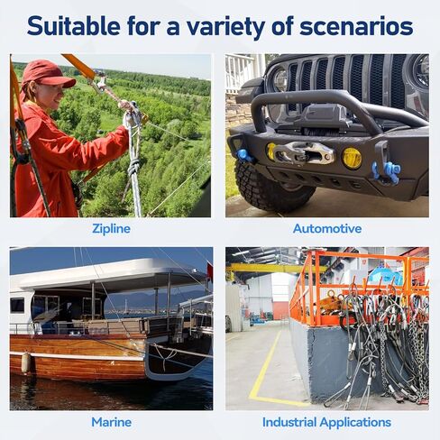 2 Pcs Turnbuckles, Closed Body Jaw and Jaw Turnbuckles Stainless Steel Turnbuckle 3/8 M10 304 Heavy Duty Turnbuckle, 3200lbs Working Load Limit-Turnbuckles for Cables Wire Tensioning, Shade Sail in Kuwait