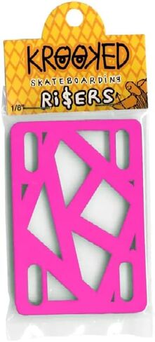 وسادات كروكيد رايزر مقاس 1/8 بوصة باللون الوردي الساخن - مجموعة واحدة in Kuwait