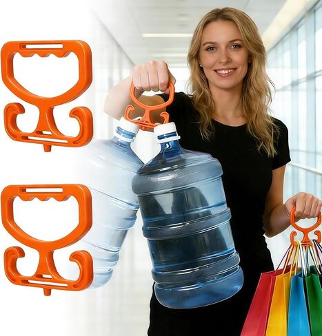 2 Pcs Carry Handles, Heavy Duty Ergonomic Lifting Handles for Easy Lifting and Transport, Comfortable Grips for Bags Boxes and Moving Supplies in Saudi Arabia