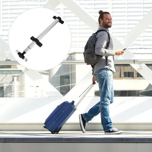 TENDYCOCO Suitcase Telescopic Handle 36.41In Extendable Single-Tie Pull Rod Luggage Accessory Replacement for Travel Bags Cosmetic Cases Durable Aluminum Alloy in Saudi Arabia