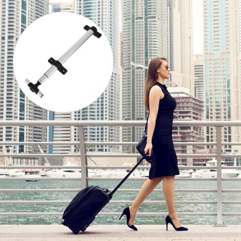 TENDYCOCO Suitcase Telescopic Handle 36.41In Extendable Single-Tie Pull Rod Luggage Accessory Replacement for Travel Bags Cosmetic Cases Durable Aluminum Alloy in Saudi Arabia