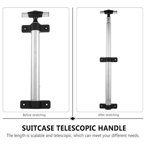 TENDYCOCO Suitcase Telescopic Handle 36.41In Extendable Single-Tie Pull Rod Luggage Accessory Replacement for Travel Bags Cosmetic Cases Durable Aluminum Alloy in Saudi Arabia